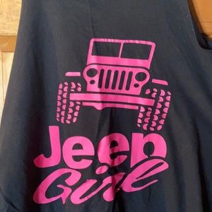 Jeep girl tank top